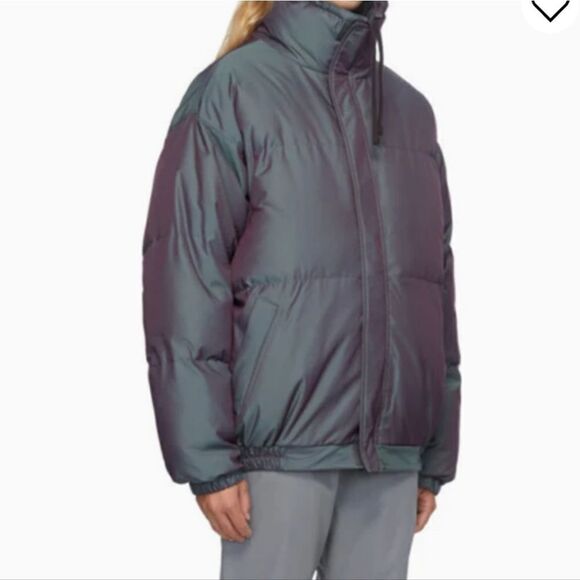 Fear of God Essentials SS20 Puffer Jacket Iridescent FOG-SS20-305 - Picture 1 of 15